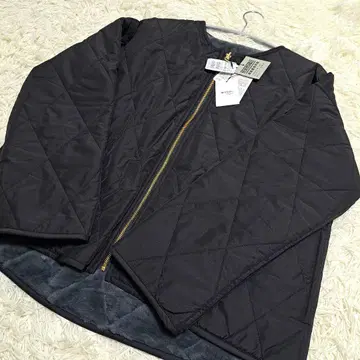 [ MEDOC ] 미사용 새상품 퀼팅 자켓 리버서블 스콧 클럽