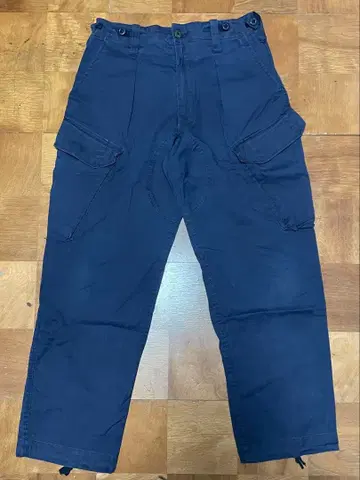 네이비 카고 팬츠 4 포켓