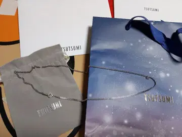 TSUTSUMI 플라티나 키헤이 2면 목걸이 50cm 10.3g