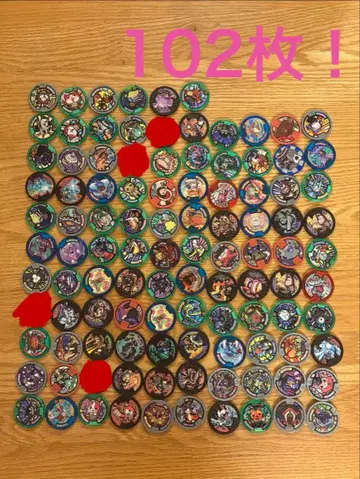 요괴워치 메달 102개