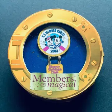 디즈니 베케이션 클럽 한정판 DVC 멤버 크루즈 상자 핀 배지
