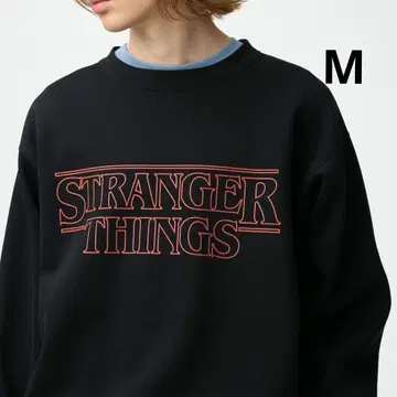 GU 기묘한 이야기 헤비웨이트 맨투맨 M