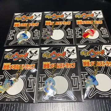 후부키히메 햐키히메 츠바키히메 요괴워치 요괴 메탈 스트랩