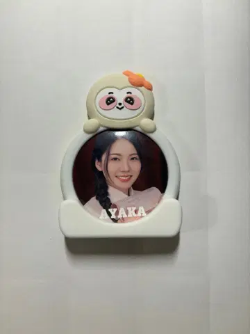 NiziU AYAKA 캔 배지 + 캔 배지 스탠드 세트