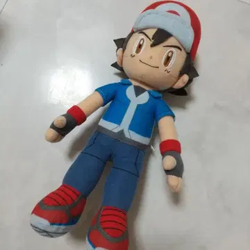 단종 포켓몬스터 지우(사토시) 봉제 인형 XY