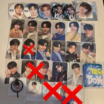 treasure 도영 묶음 판매 트레이딩 카드 캔뱃지 랜덤 토이