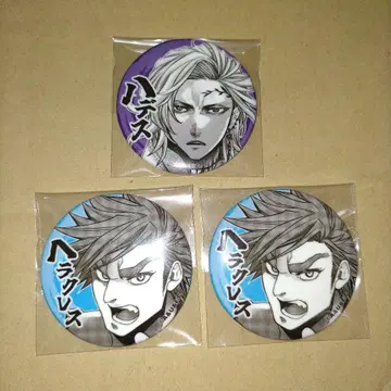 종말의 발키리 코마 캔뱃지 하데스 헤라클레스