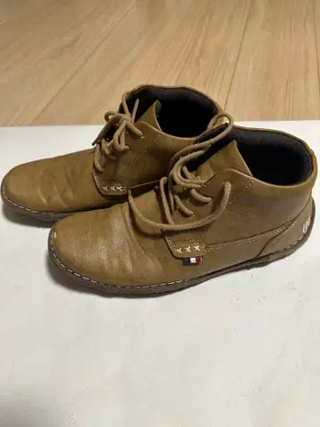 컨커러, 브라운 가죽 하이컷 부츠 25.5~26