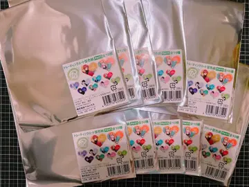 18trip 아침반 낮반 트레이딩 하트형 색지 10개 미개봉