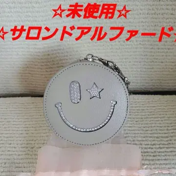 미사용 살롱 드 알파드 코인 케이스 파우치 큐빅.
