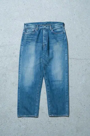 30/28 Washed Denim Wide Pants 25AW