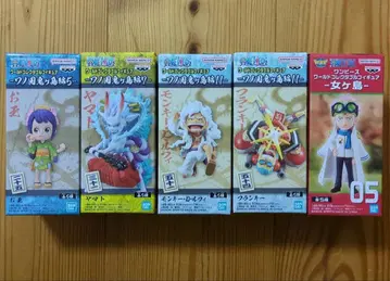 원피스 월드 컬렉션 국자 야마토 루피 프랭키 코비