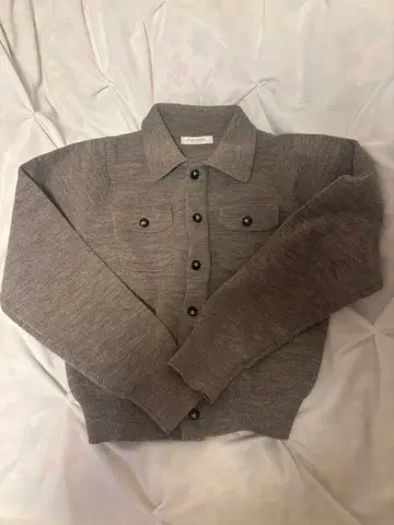 MACPHEE 그레이지 긴팔 가디건 TOMORROWLAND