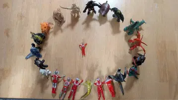 울트라맨 피규어 세트 복수 캐릭터