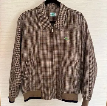 새상품급 IZOD LACOSTE 체크 무늬 자켓