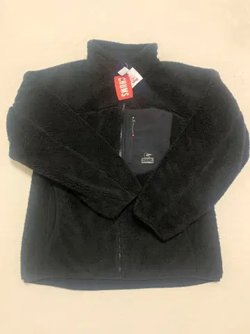 블랙 플리스 자켓