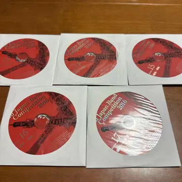 2016 전일본 취주악 콩쿠르 직장일반부 CD ( Vol.13-17 )