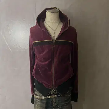 y2k 그런지 헤이세이 갸루 펑크 락 시크 스타일 더블 지퍼 라인