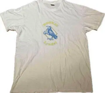 [ 구제 의류 ] 90s 빈티지 기업T 프린트T 화이트 오버 사이즈 XL