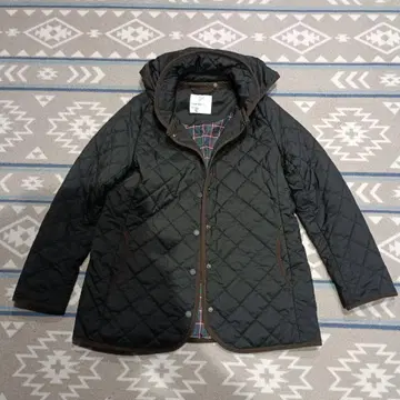 Golden Bear 블랙 퀼팅 자켓