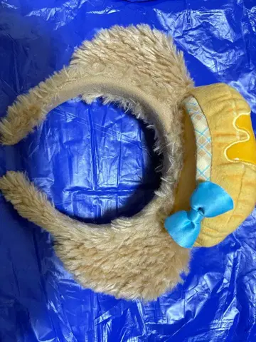 [새상품급] 디즈니씨 원더풀 키친 더피 팬케이크 머리띠