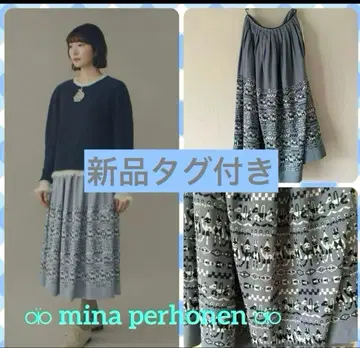 택 포함 새상품 미나 페르호넨 fun 스커트