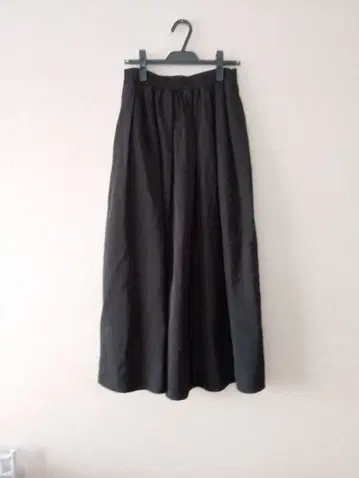 ZARA 블랙 플레어 롱 스커트 XS