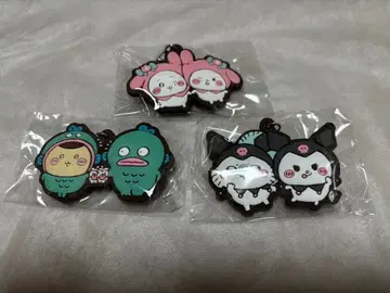 치이카와 산리오 콜라보 러버 키링