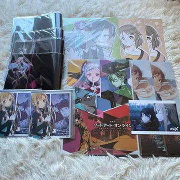 개별 판매 가능 소드 아트 온라인 SAO 클리어 파일 북커버 색지