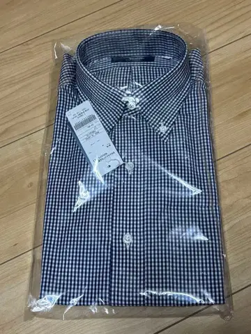 메이커스 셔츠 카마쿠라 네이비 화이트 체크 39-80 미사용 새상품