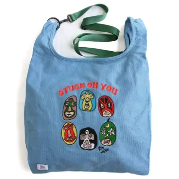 [ 미사용 새상품 ] gym master 짐 마스터 2WAY 자수 백