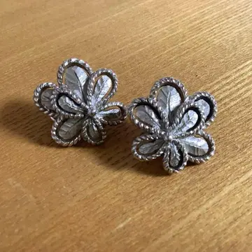 트리파리 귀찌 실버 컬러 앤티크