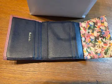 폴스미스 Paul Smith 접이식 지갑 마가렛 프린트 트리밍