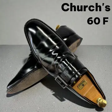 레어 처치 Lisbon 60F 136 라스트 싱글몽크 25cm 블랙