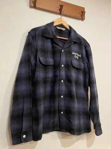 SD 옴브레 울 셔츠 L