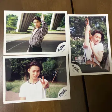 KinKi Kids 도모토 츠요시 공식 사진 3장 세트
