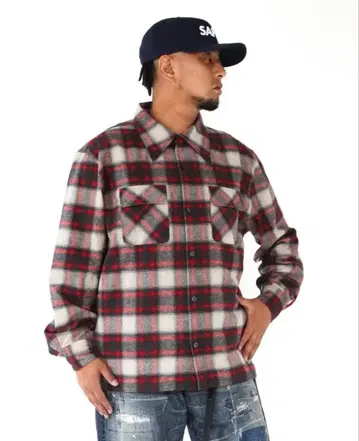 SAPEur 플란넬 셔츠