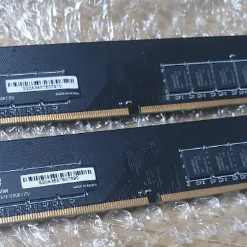 ESSENCORE KLEVV DDR4-2666 CL19 8기가 램 2개 | 메모리/VGA | 번개