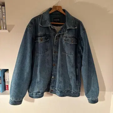 ESQUIRE 블루 데님 자켓