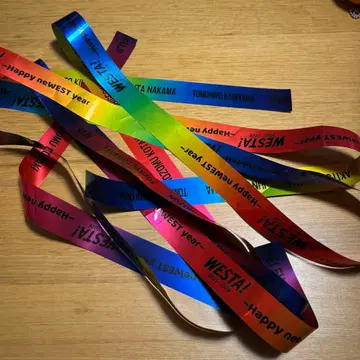 WEST. WESTA! 은색 테이프 2개 은색 테이프 풀 사이즈