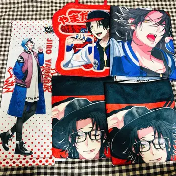 히프마이 야마다 지로 크로스 타월 오나마에 크로스 미니 태피스트리