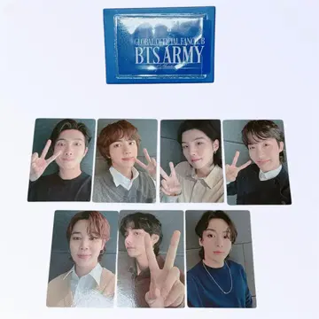 [ 공식 ] BTS 포토카드 세트 7매 트레이딩 카드