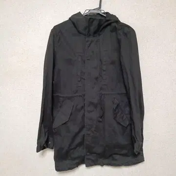 AZUL by moussy 블랙 모즈 코트 S