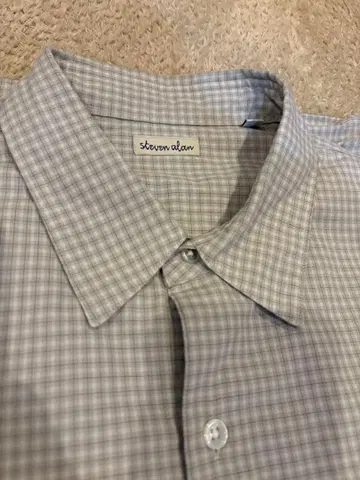 [ 컨디션 최상 인기품 ] Steven Alan 체크 셔츠