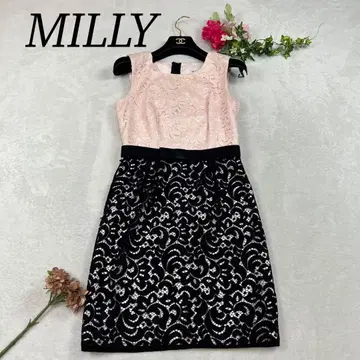 K360 새상품급 MILLY S 원피스 전체 레이스 핑크 여성용