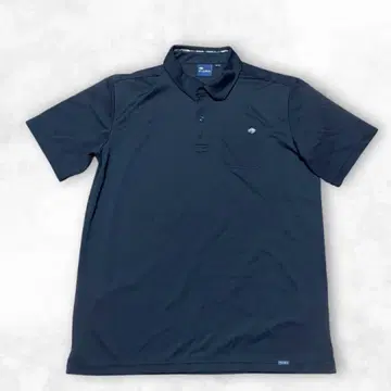 FIDRA 피드라 골프웨어 피케 셔츠 반팔 네이비 카라 뒷면 체크