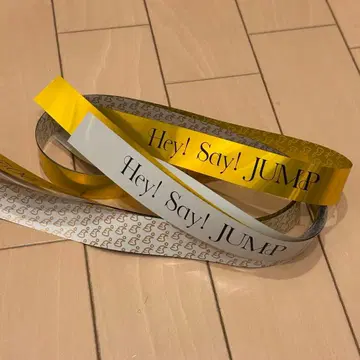 Hey! Say! JUMP 은색 테이프 Ssay 금은 2개 풀