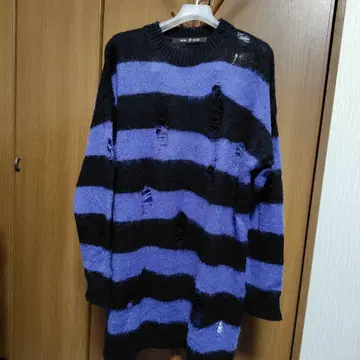 NO ID. 데미지 니트