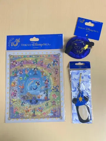 도쿄디즈니씨 10주년 기념 굿즈 세트