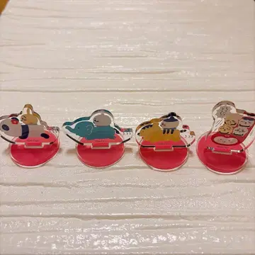 치이카와 유원지 아크릴 스탠드 가챠 4종 세트